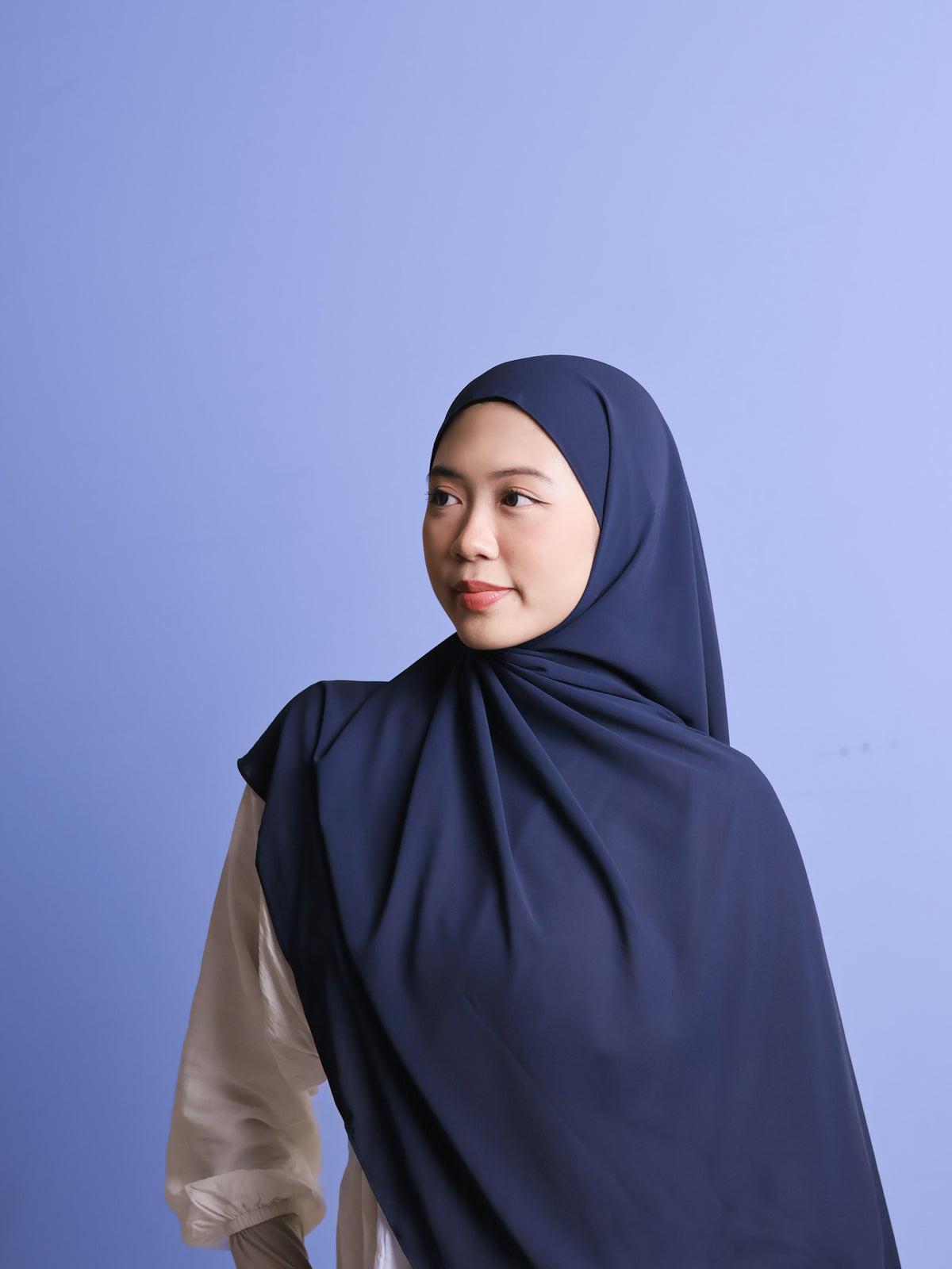 Signature Curved Pearl Chiffon Shawl (launching 01/10 hehe)