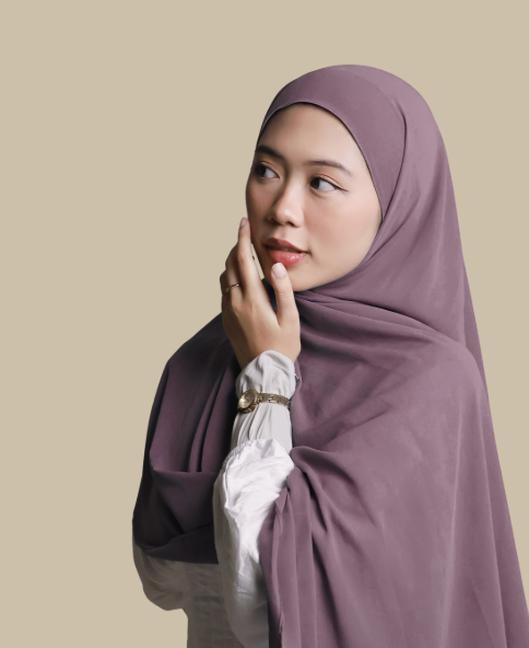 Signature Curved Pearl Chiffon Shawl (launching 01/10 hehe)